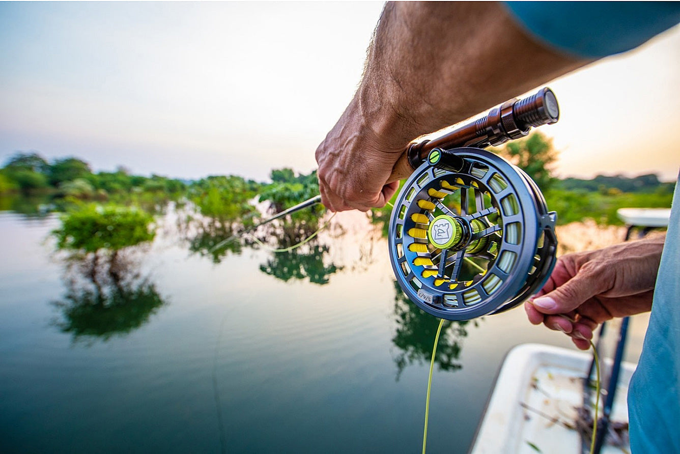 Fishing with Hardy Fly Reel and Rod